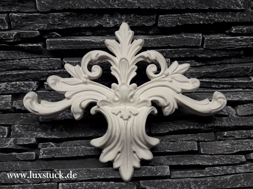 Bild 1 von 4 x Gips Ecken Verzierung Dekor Ornament Stuck Jugendstil Relief Stuckdekor 