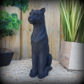 Bild 1 von Panther Steinfigur Massiv Gartenfigur Gartendeko Betonguss Frostfest Dekofigur