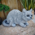 Bild 1 von Steinfigur Katze Groß 8 kg Gartenfigur Frostfest Steinguss Garten Deko Massiv