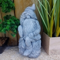 Bild 1 von Steinfigur Troll Kobold Figur Wichtel Gartenfigur Frostfest Massiv Steinguss
