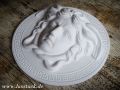 Bild 2 von Medusa 20 cm Gips Wandrelief Relief Weiß Wand deko
