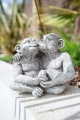 Bild 3 von Affenpaar Steinfigur Affen Massiv Betonguss Garten Figuren Deko Frostfest