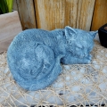 Bild 3 von Steinfigur Katze Gartenfigur Gartendeko Frost- wetterfest Beton