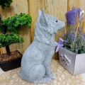 Bild 2 von Fuchs (30cm) Steinfigur Gartenfigur Gartendeko Frost- wetterfest Massiv Beton