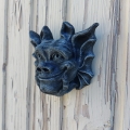 Bild 2 von Gargoyle Steinfigur Gartenfiguren Relief Garten Deko Wandrelief Gartenfigur