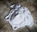 Bild 2 von Medusa 17x14 cm Kopf Gips Wandrelief Relief Weiß Wand deko 