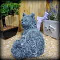 Bild 3 von Steinfigur Katze Gartenfigur Gartendeko Massiv Frost- wetterfest Betonguss