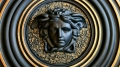 Bild 2 von Medusa Durchmesser 43,5 cm Wandrelief Relief Stuck Gips Wand Deko Ornament
