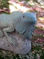 Bild 2 von Steinfigur Leguan Eidechse Gartenfigur Gartendeko Frost- wetterfest