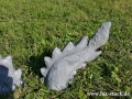 Bild 4 von Drache 3 teilig Steinfigur Gartenfigur Steinguss Frostfest,Garten, Deko GF17