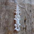 Ornament 14x3 cm,Verzierung Stuck Gips,Dekoration Relief Wand Wanddekoration