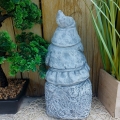 Bild 3 von Steinfigur Troll Kobold Figur Wichtel Gartenfigur Frostfest Massiv Steinguss