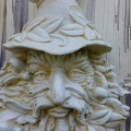 Bild 2 von Steinfigur Greenman Steinrelief Wandrelief Relief Steinguss Frostfest