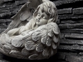 Bild 4 von Grabschmuck Grabengel Engel Massiv Steinfigur Grab Steinguss Wetterfest Figur