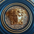 Bild 3 von Medusa Mäander D=43,5 cm Wandrelief Relief Wand Deko Dekoration Ornament