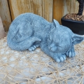 Bild 2 von Steinfigur Katze Gartenfigur Gartendeko Frost- wetterfest Beton