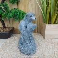 Bild 2 von Erdmännchen Paar Steinfigur Gartenfiguren Gartendeko Frost- wetterfest Massiv