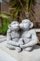 Bild 2 von Affenpaar Steinfigur Affen Massiv Betonguss Garten Figuren Deko Frostfest