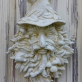 Bild 3 von Steinfigur Greenman Steinrelief Wandrelief Relief Steinguss Frostfest