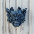 Bild 1 von Gargoyle Steinfigur Gartenfiguren Relief Garten Deko Wandrelief Gartenfigur